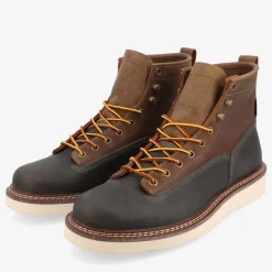 Cheap TAFT Model 001 Boot In Blue/Brown