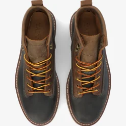 Cheap TAFT Model 001 Boot In Blue/Brown
