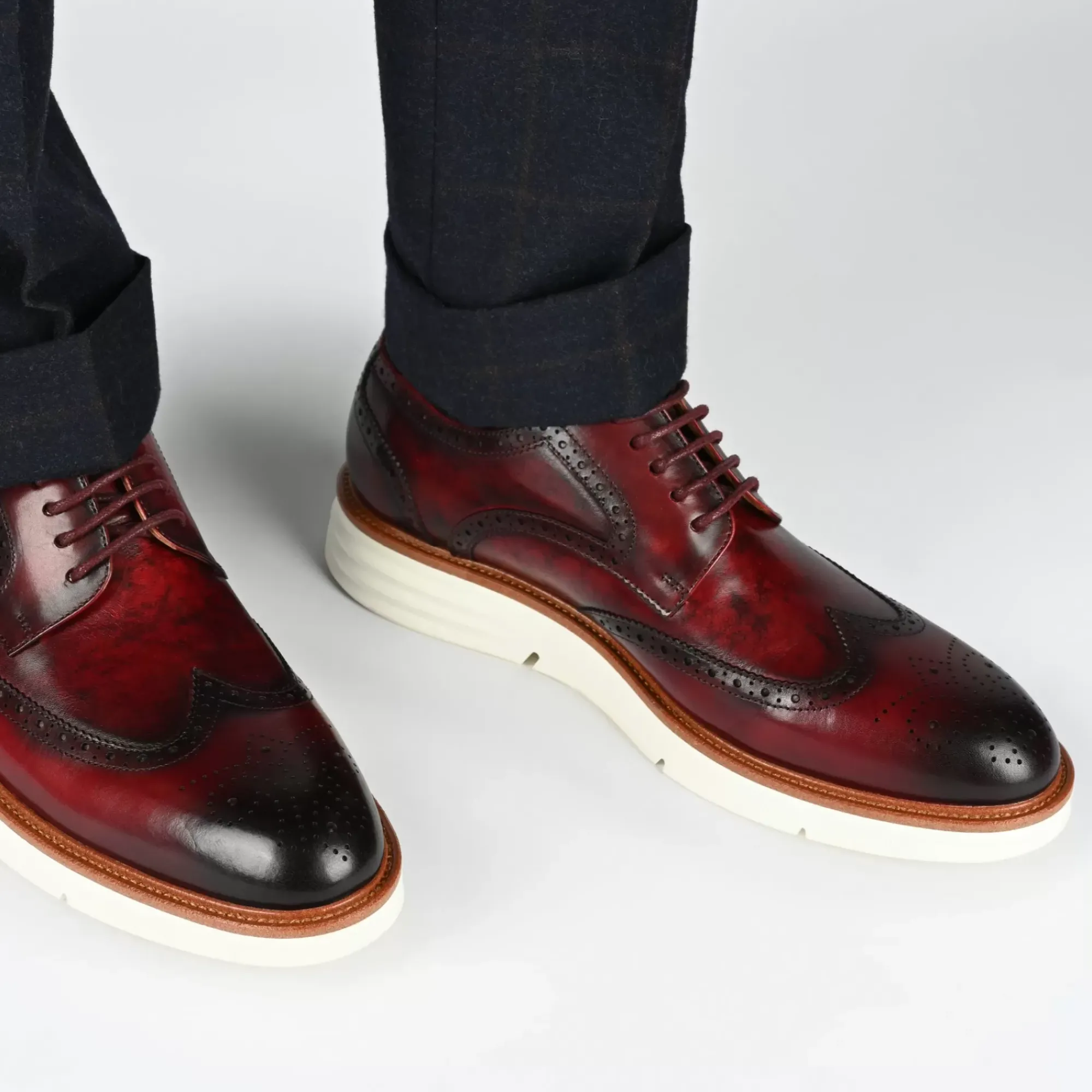 Hot TAFT Model 103 Shoe In Oxblood
