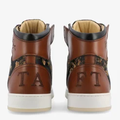 Outlet TAFT Rapido Brown High Top Sneakers - Eden |