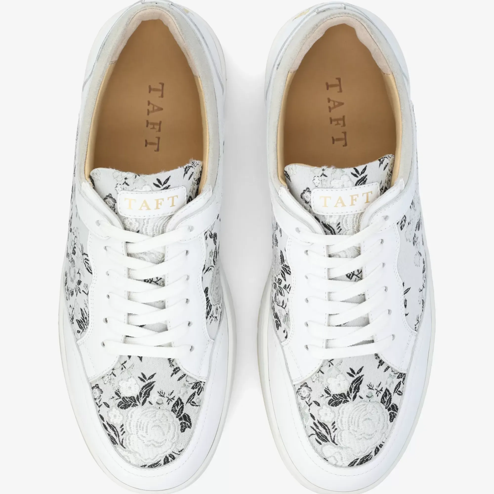 Fashion TAFT Rapido Low In Eden Blanc - White Casual Shoes For Men |