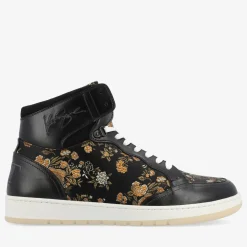 Clearance TAFT Rapido Mens Black Hightop Sneakers - Eden Noir |