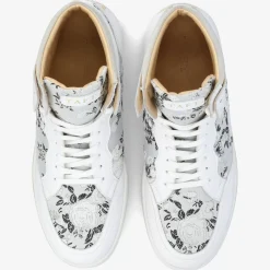 New TAFT Rapido Mens White High Tops - Eden Blanc |
