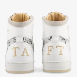 New TAFT Rapido Mens White High Tops - Eden Blanc |