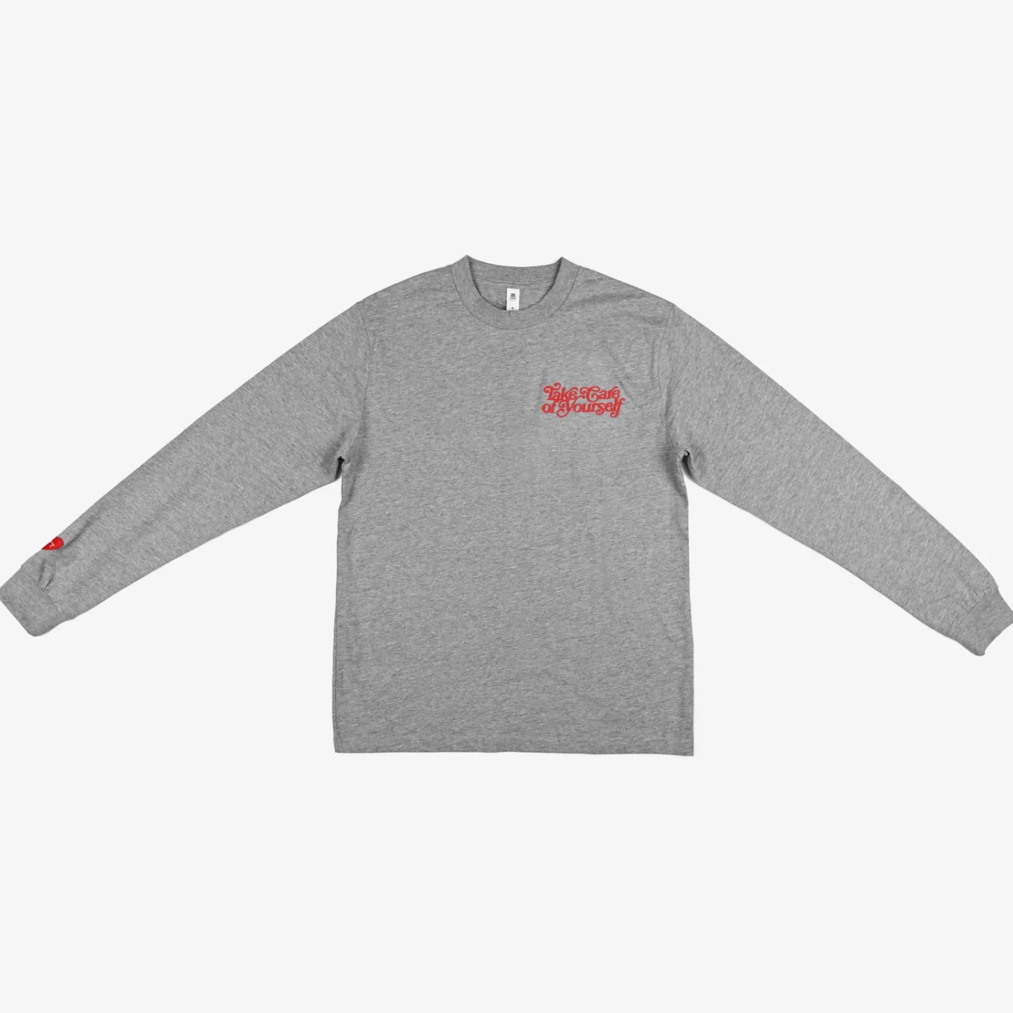 Fashion TAFT Take Care Long Sleeve Shirt In Grey