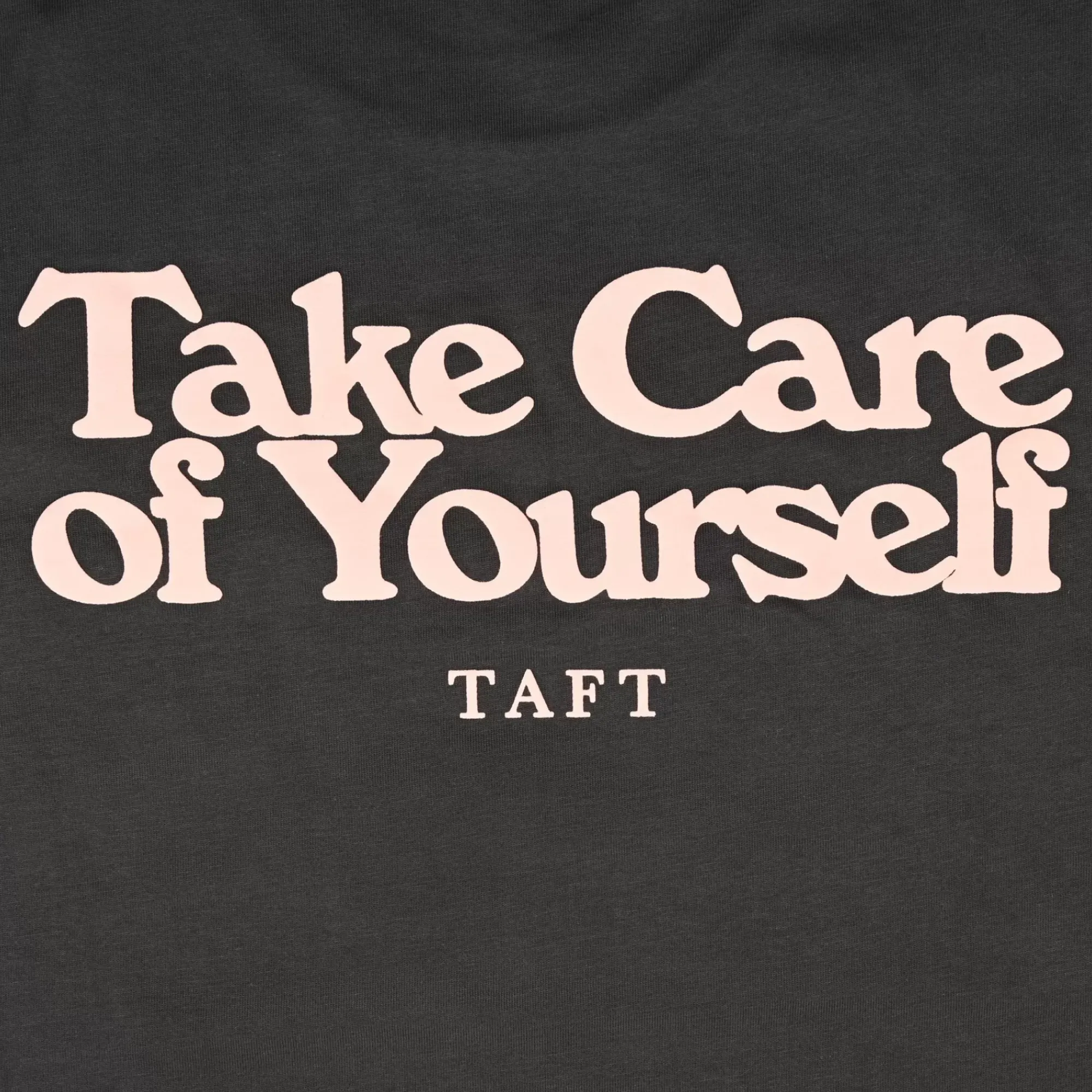 Hot TAFT Take Care T-Shirt In Coal
