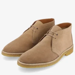 Sale TAFT The Chukka Boot In Beige - Mens Dress Boots |
