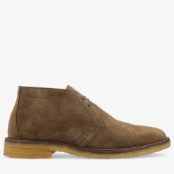 Clearance TAFT The Chukka Boot In Olive - Mens Chukka Boots |