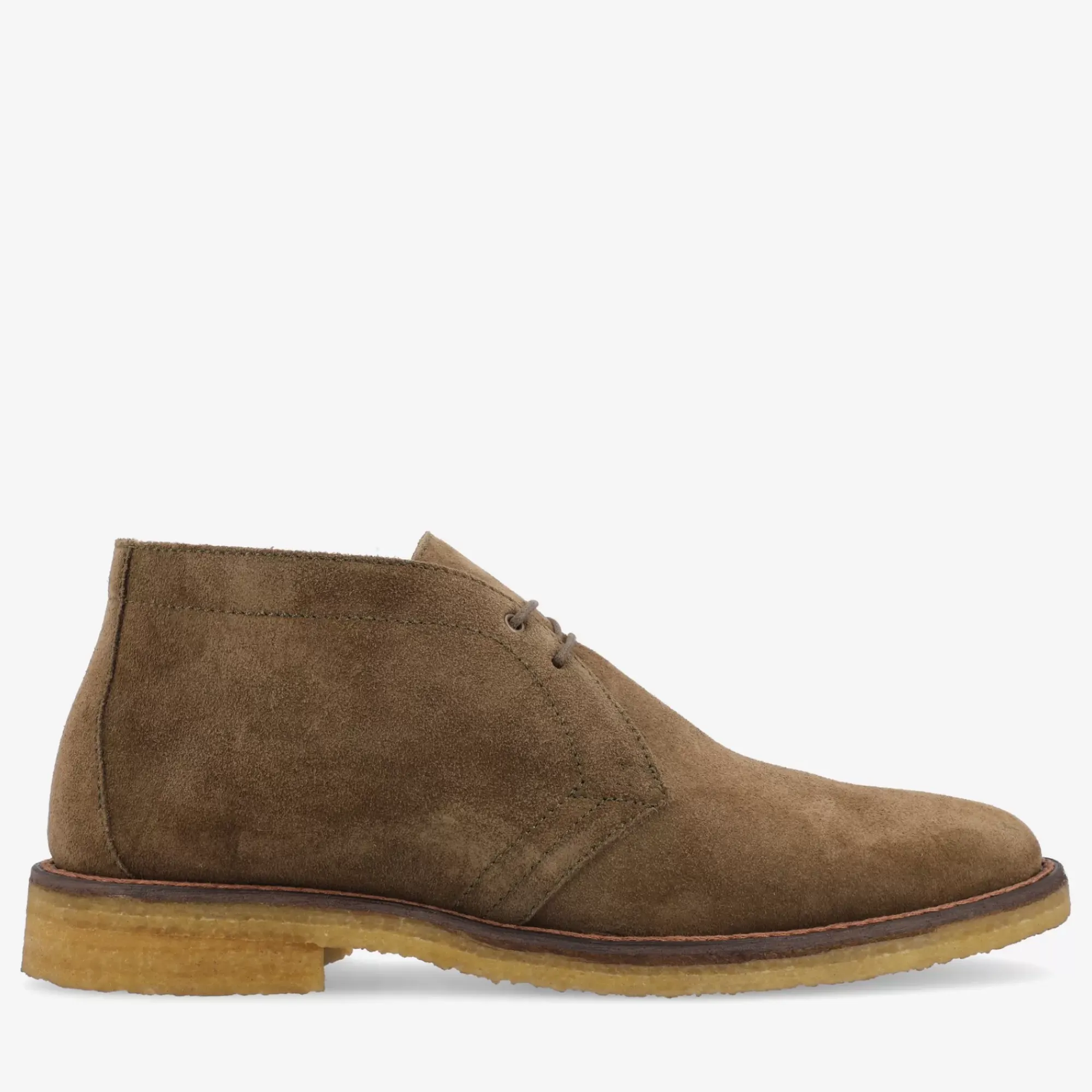 Clearance TAFT The Chukka Boot In Olive - Mens Chukka Boots |