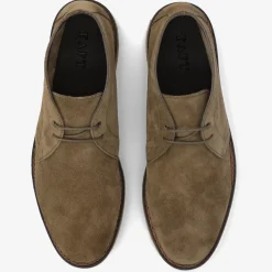 Clearance TAFT The Chukka Boot In Olive - Mens Chukka Boots |