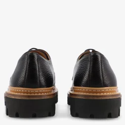 Best Sale TAFT The Country Derby In Black - Deerskin Shoe |