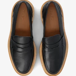 Cheap TAFT The Country Loafer - Black Designer Loafer |