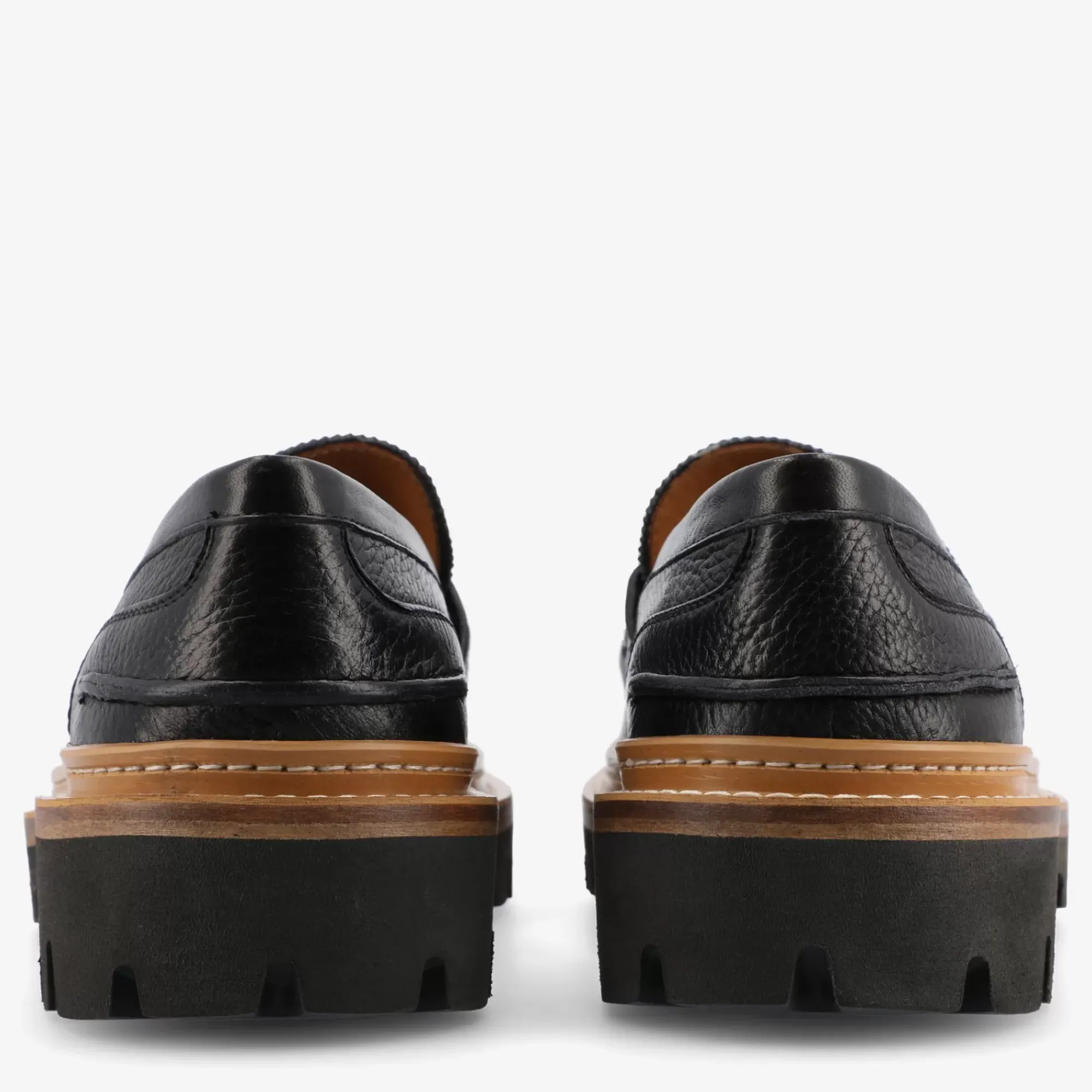 Cheap TAFT The Country Loafer - Black Designer Loafer |