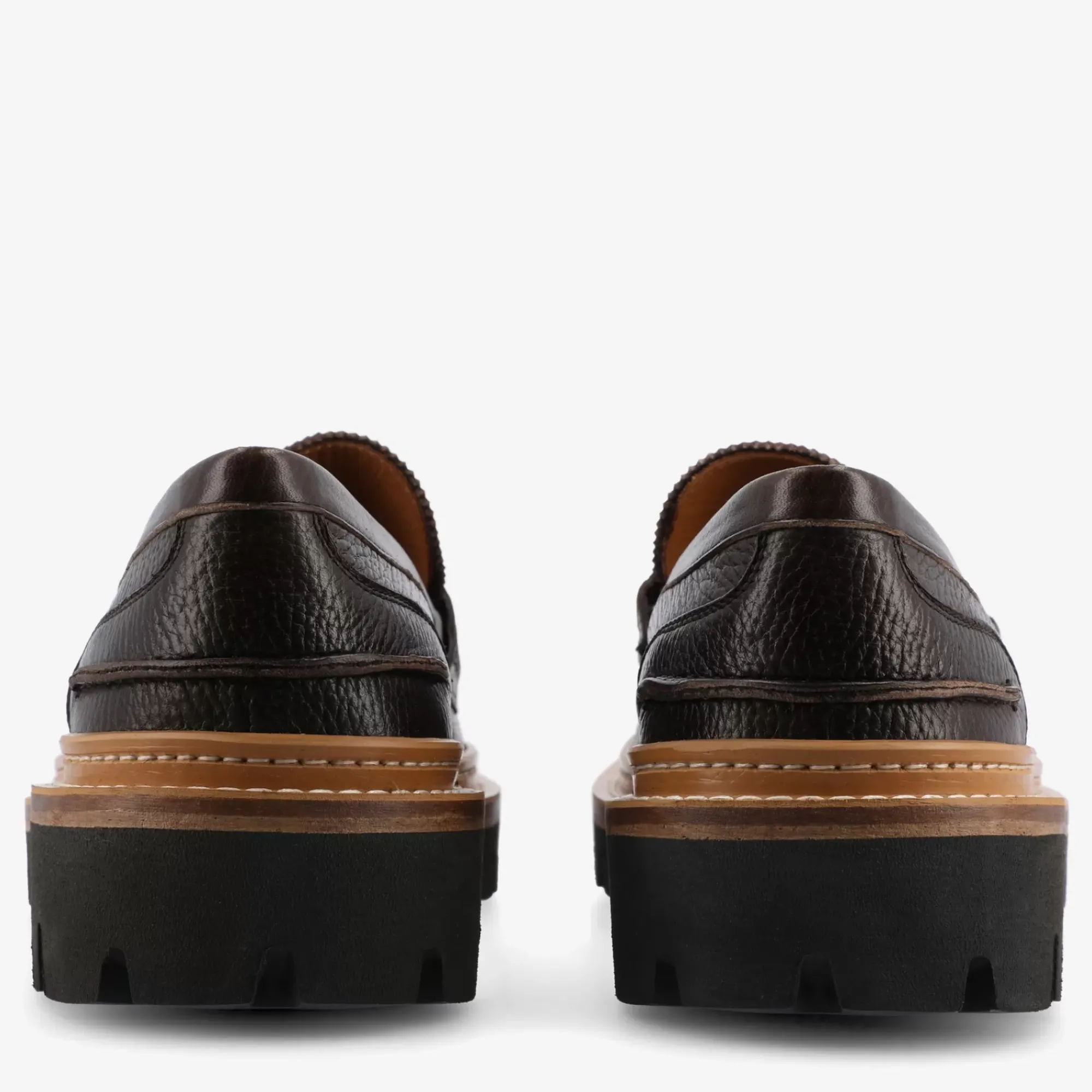Hot TAFT The Country Loafer In Coffee - Dark Brown Loafer |