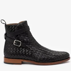 Online TAFT The Dylan Boot - Black Jodhpur Boots |