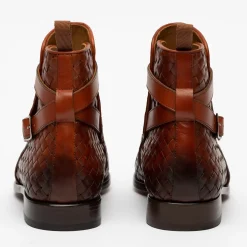 Online TAFT The Dylan Boot - Woven Leather Boot |
