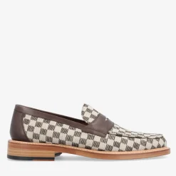 Discount TAFT The Fitz Loafer In Brown Check |
