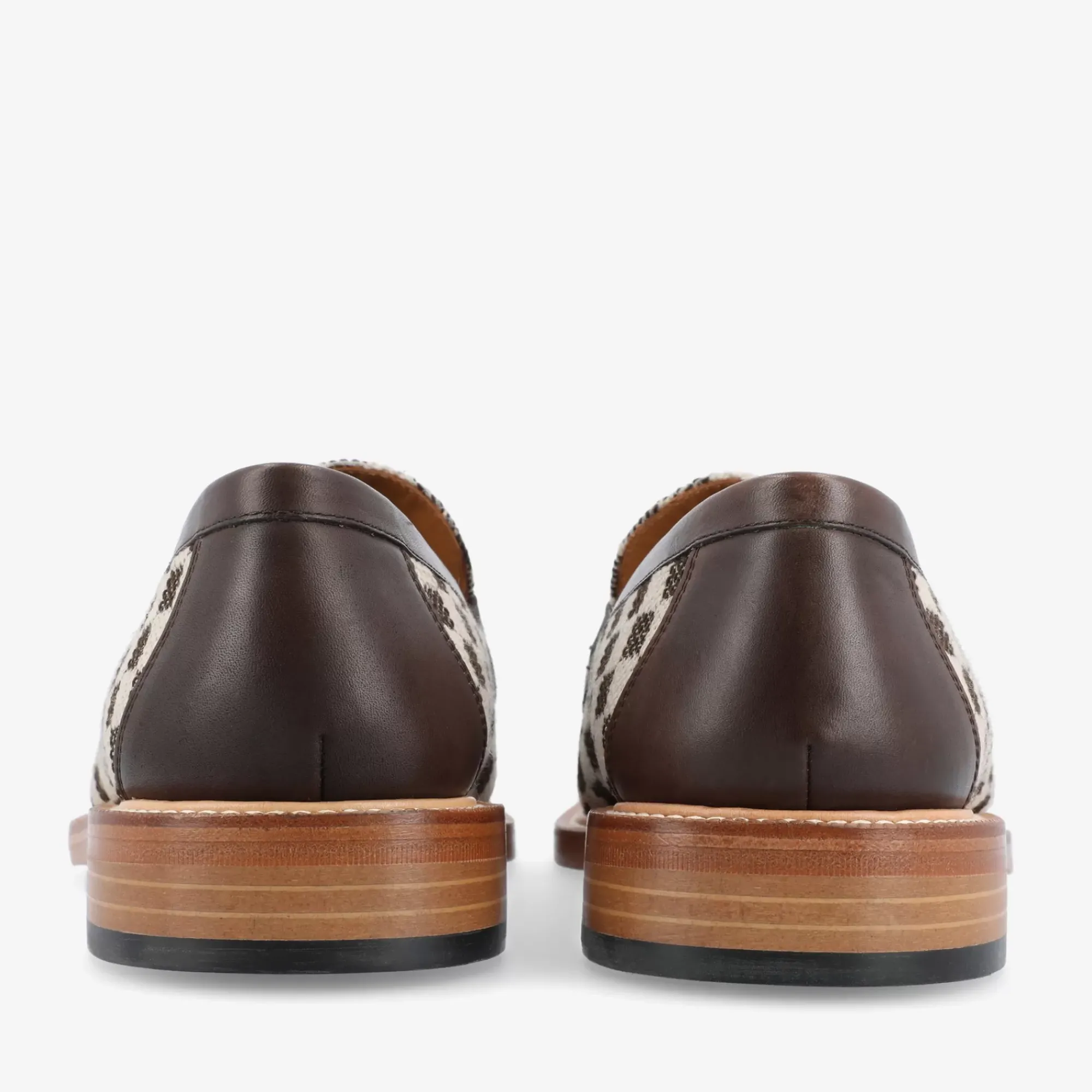 Discount TAFT The Fitz Loafer In Brown Check |