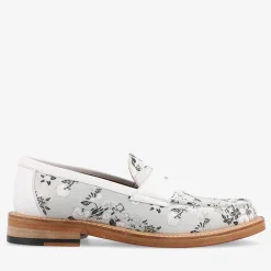 Hot TAFT The Fitz Loafer In Eden Blanc - White Loafers For Men |