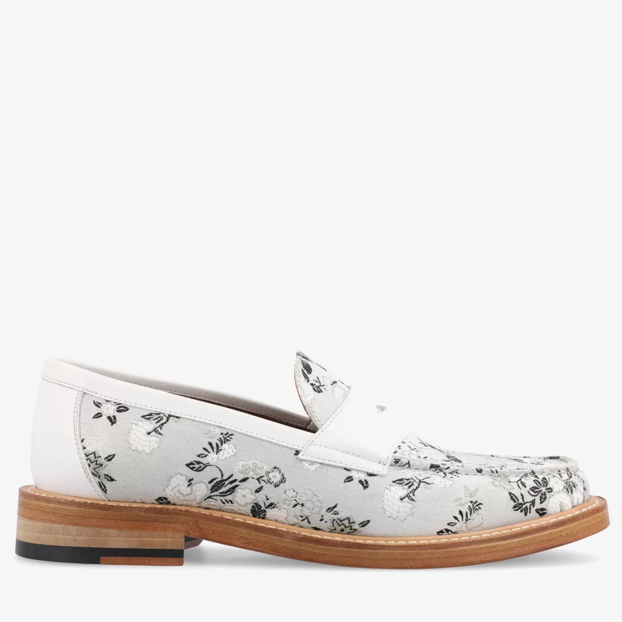 Hot TAFT The Fitz Loafer In Eden Blanc - White Loafers For Men |