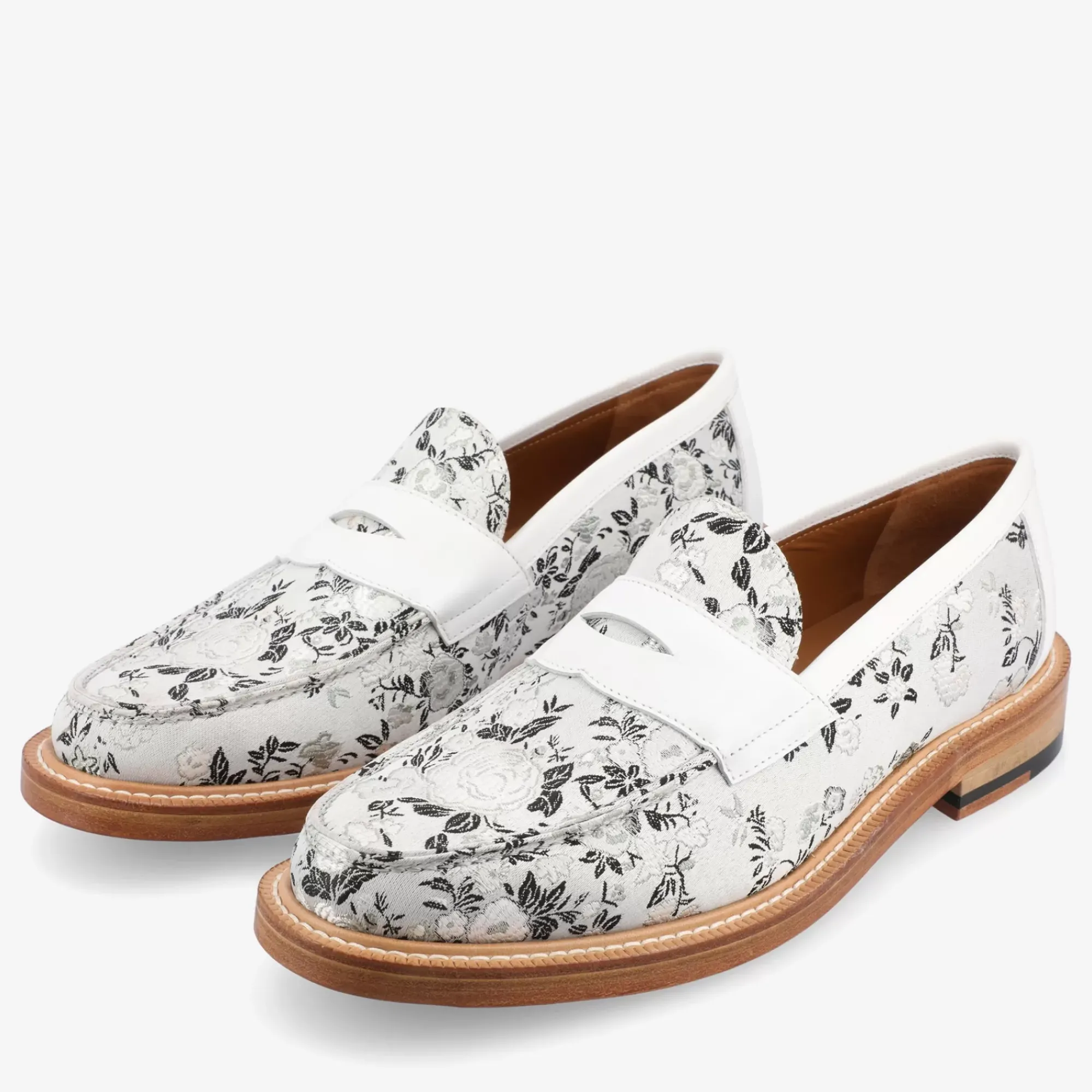 Hot TAFT The Fitz Loafer In Eden Blanc - White Loafers For Men |