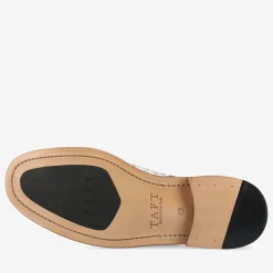 Hot TAFT The Fitz Loafer In Eden Blanc - White Loafers For Men |
