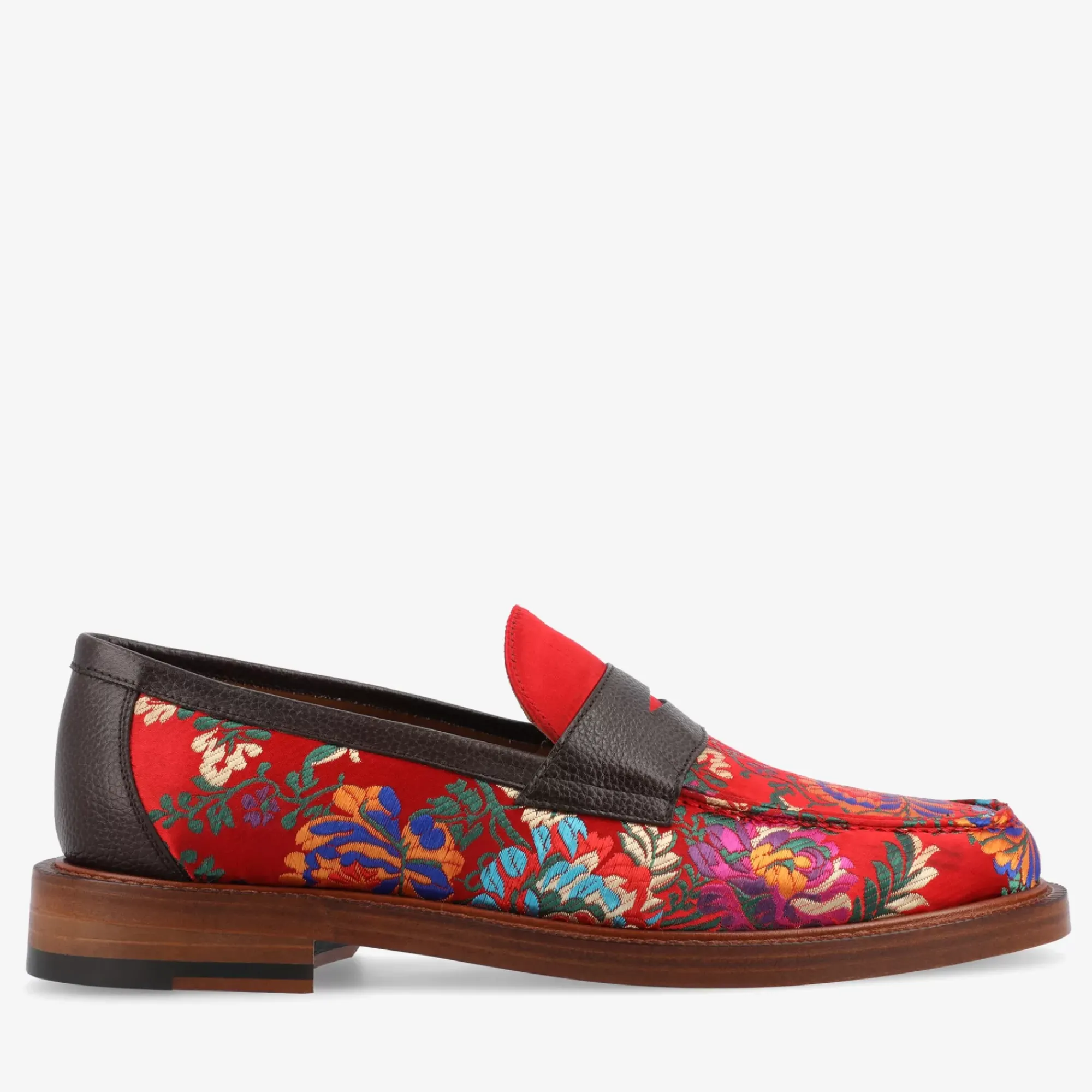 Best TAFT The Fitz Loafer In Fiore - Red Men'S Loafers |