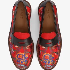 Best TAFT The Fitz Loafer In Fiore - Red Men'S Loafers |