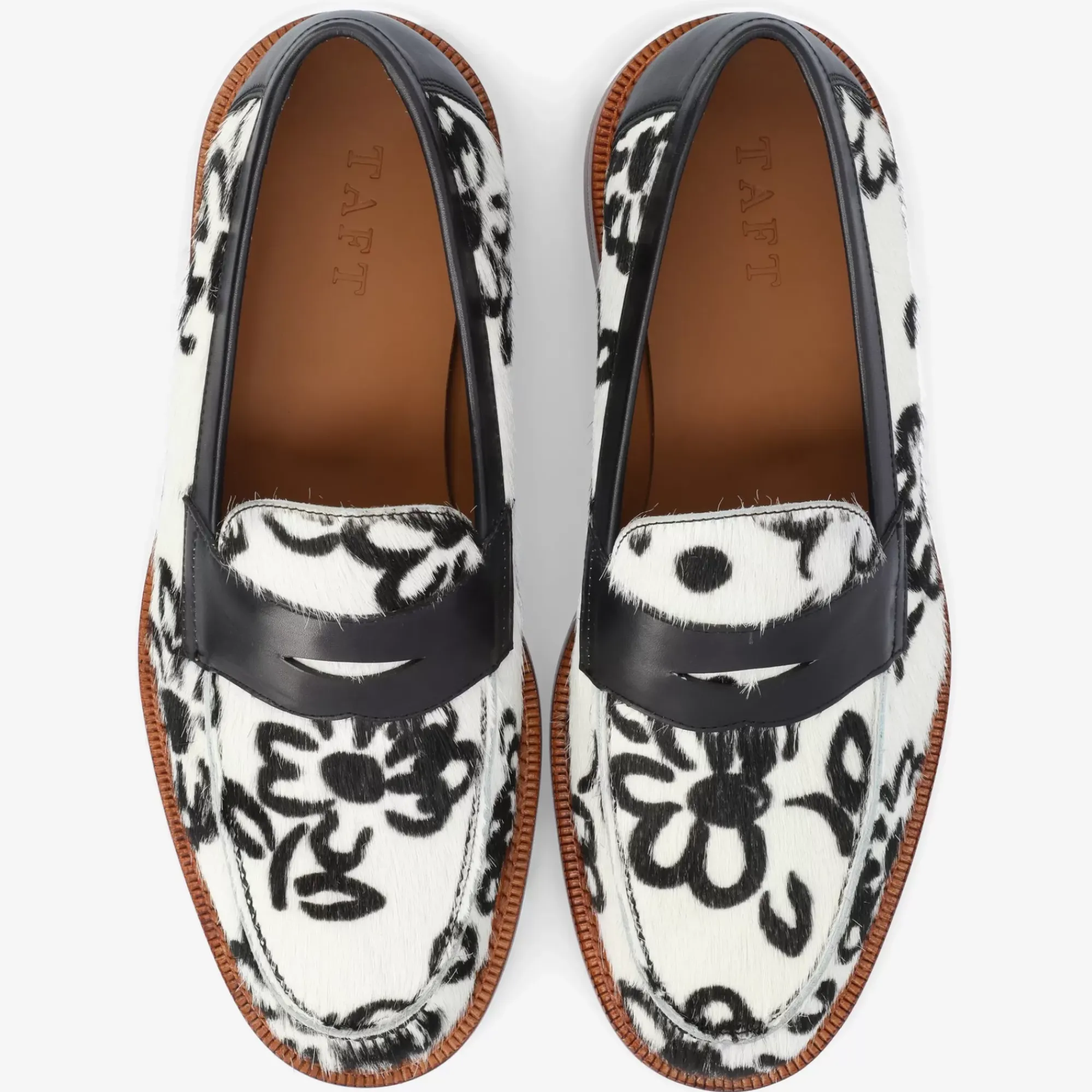 Store TAFT The Fitz Loafer In Wallflowers - Floral Loafer |