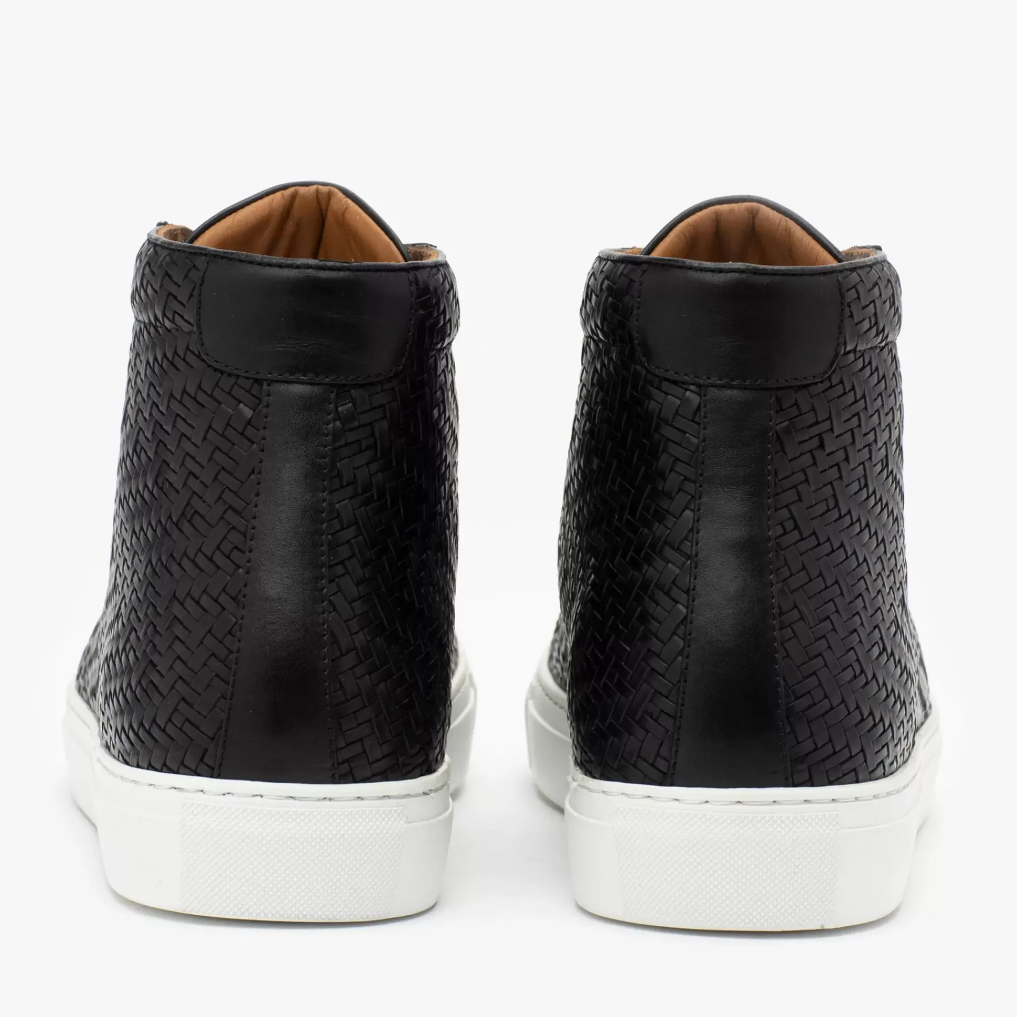 Discount TAFT The Hightop Sneaker In Black Woven |
