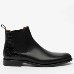 Discount TAFT The Hiro Boot - Men'S Black Leather Chelsea Boots |