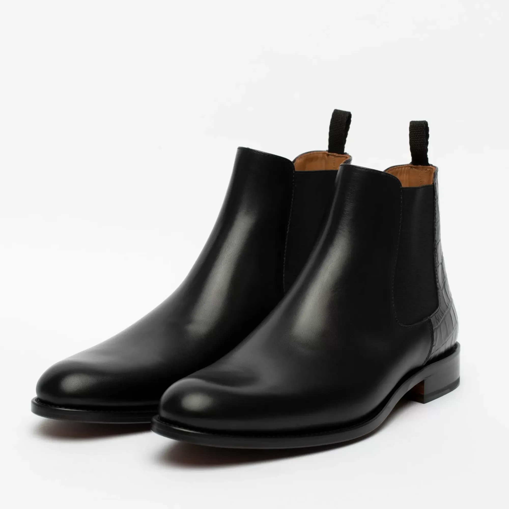 Discount TAFT The Hiro Boot - Men'S Black Leather Chelsea Boots |