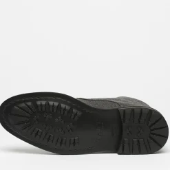 New TAFT The Jack Boot - Grey / Oxblood Leather |