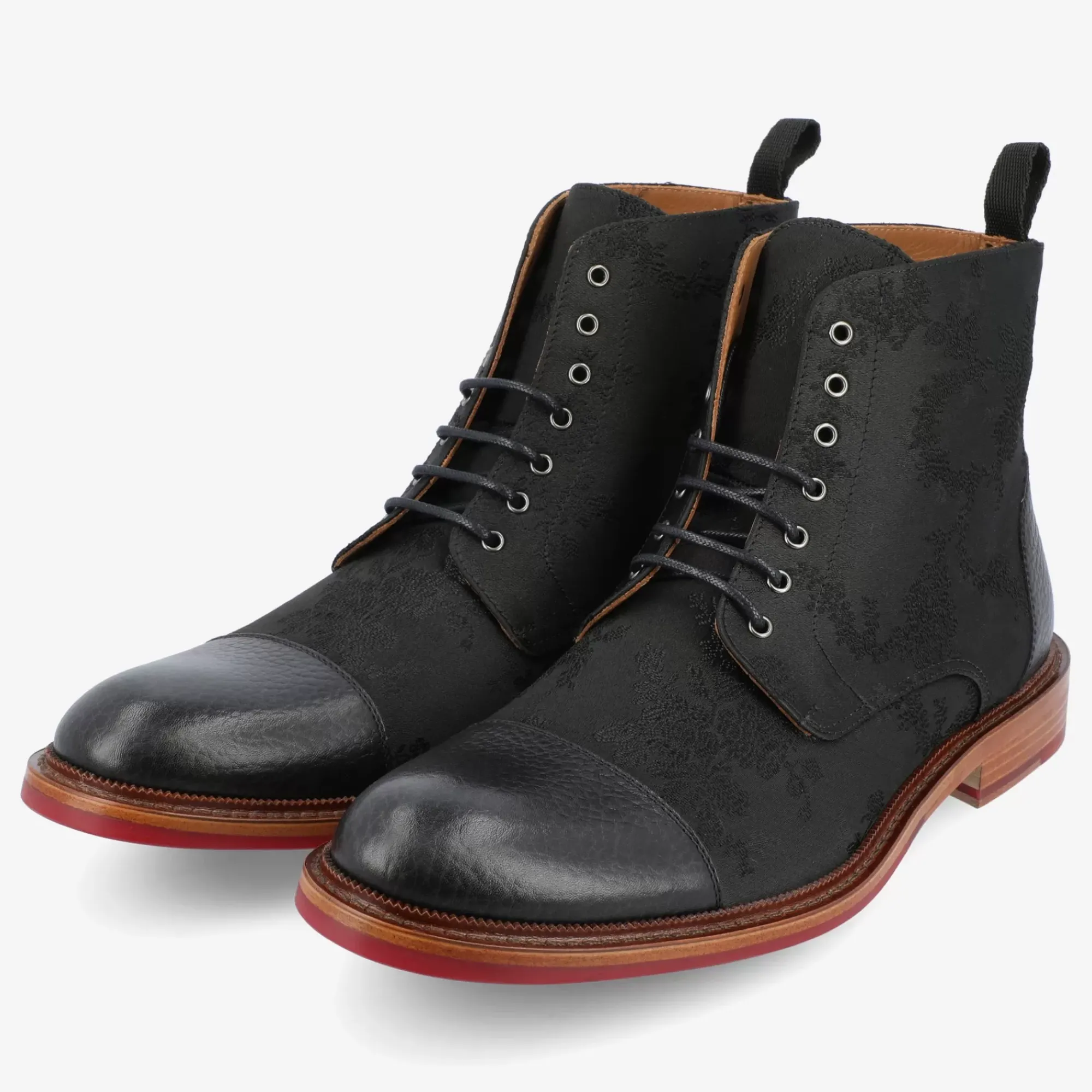 Cheap TAFT The Jack Boot In Gotham - Red Soled Boots |