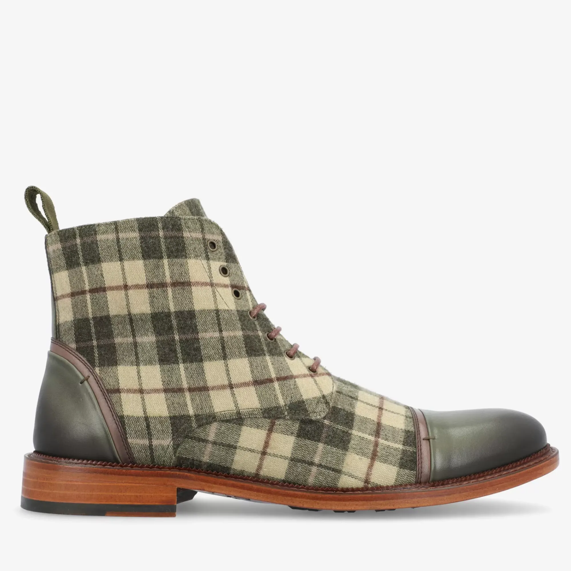 Best Sale TAFT The Jack Boot In Green Plaid |
