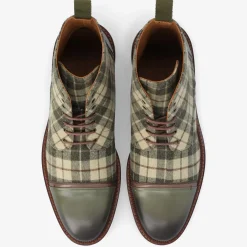 Best Sale TAFT The Jack Boot In Green Plaid |