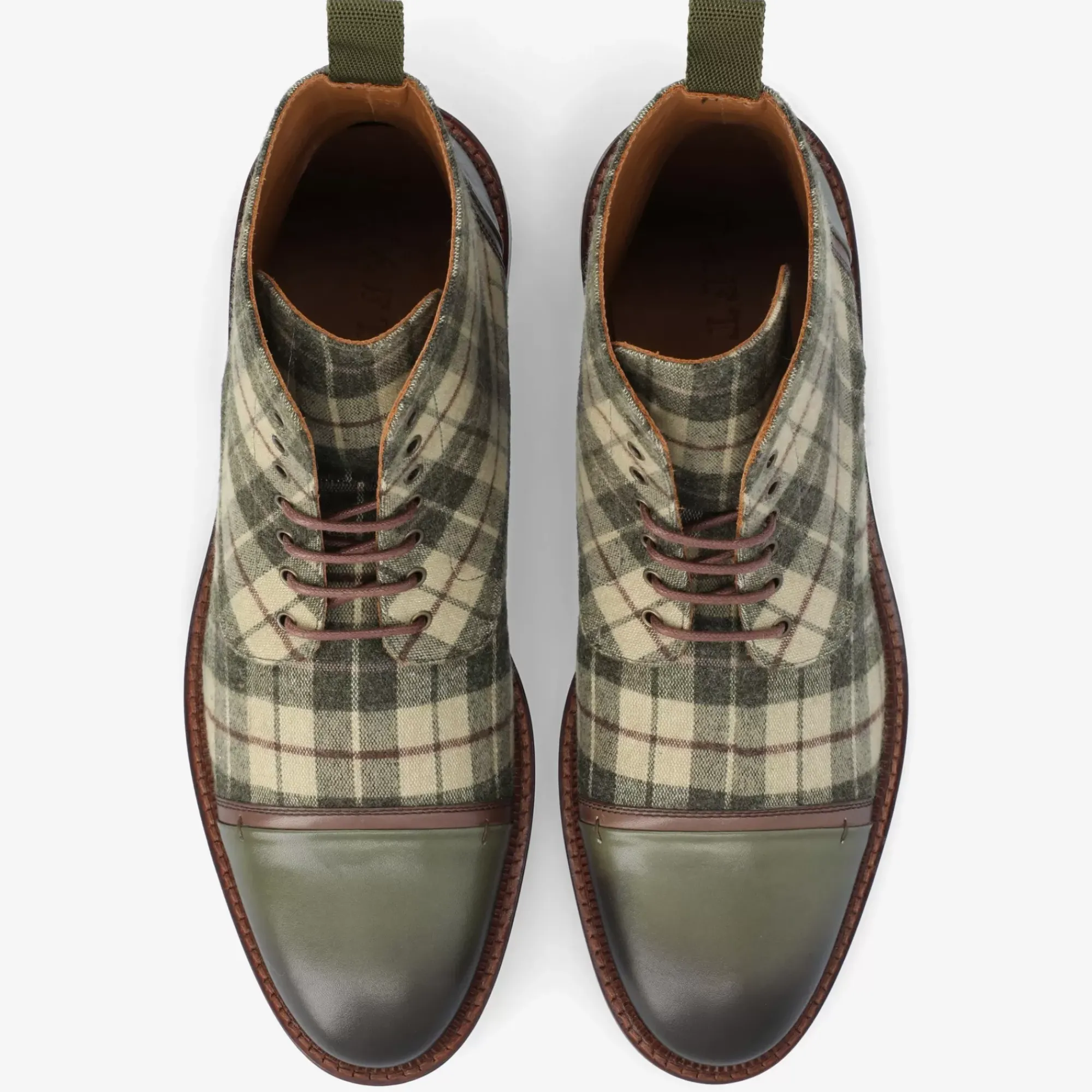 Best Sale TAFT The Jack Boot In Green Plaid |