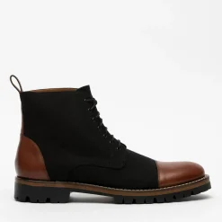New TAFT The Jack Boot In Industrial - Two Toned Boots |