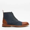 Outlet TAFT The Jack Boot In Navy - Ankle Boots |