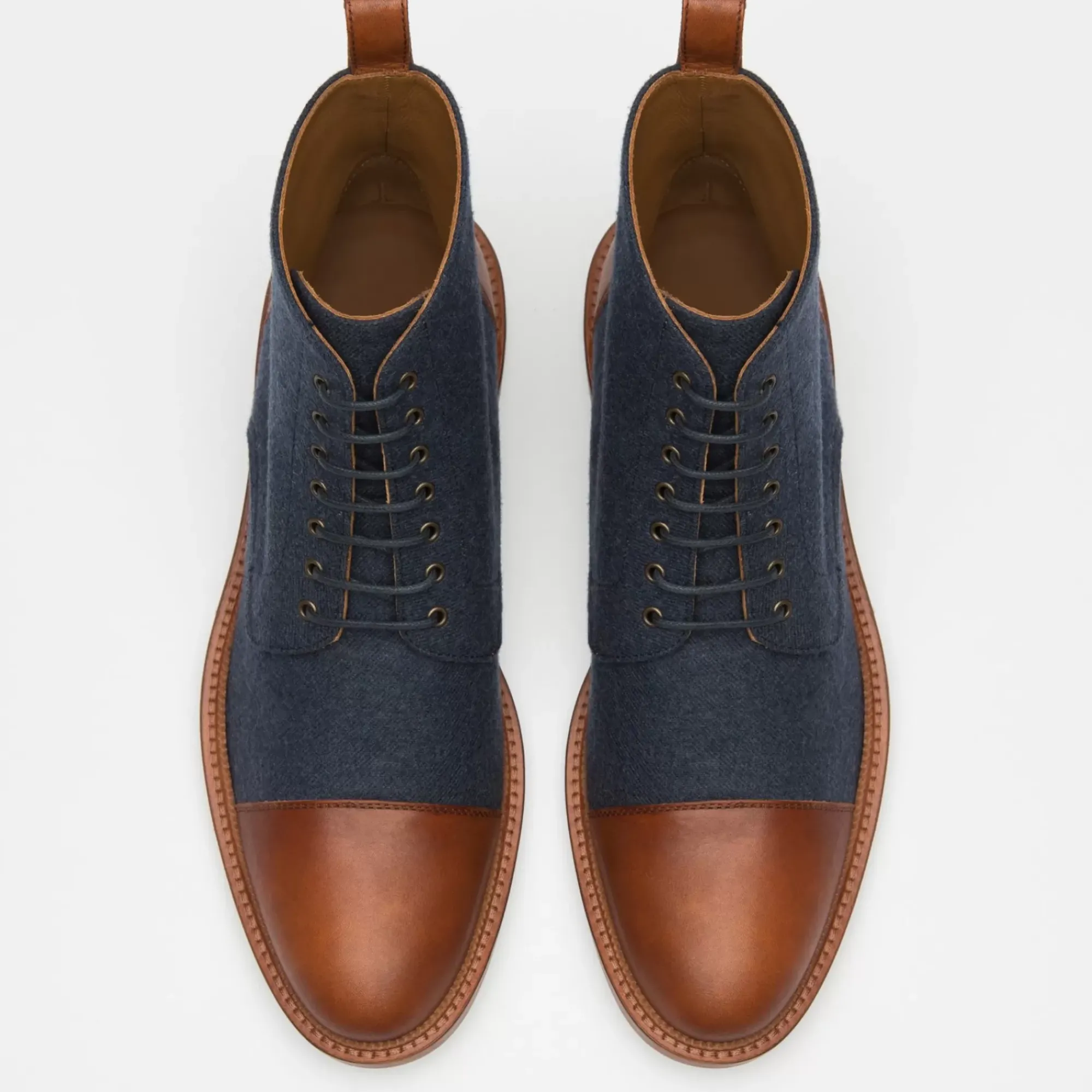 Outlet TAFT The Jack Boot In Navy - Ankle Boots |
