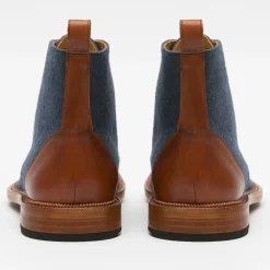 Outlet TAFT The Jack Boot In Navy - Ankle Boots |