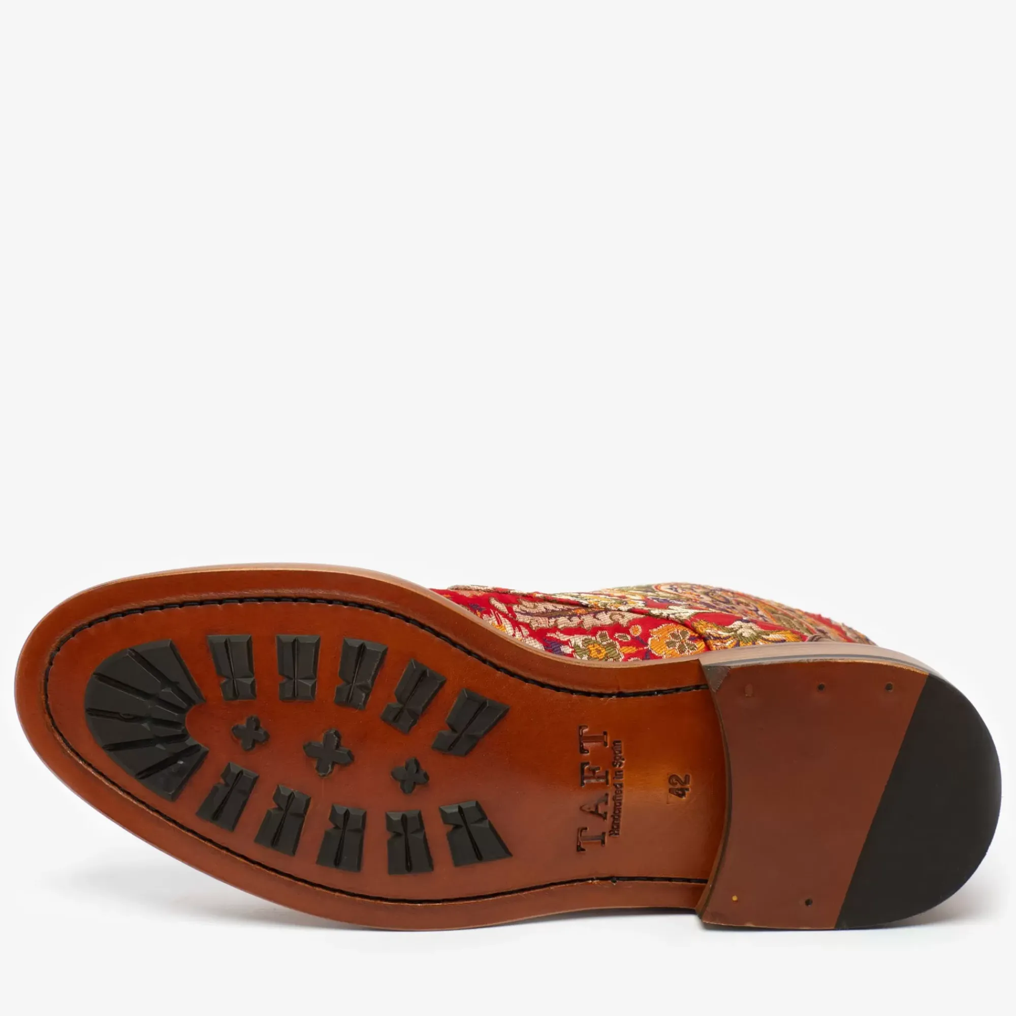 Fashion TAFT The Jack Boot In Red Paisley |