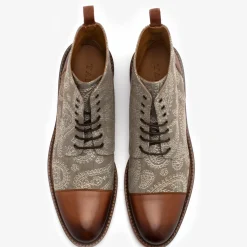 Sale TAFT The Jack Boot In Taupe Paisley |