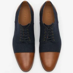 New TAFT The Jack Shoe - Navy Dress Shoes |