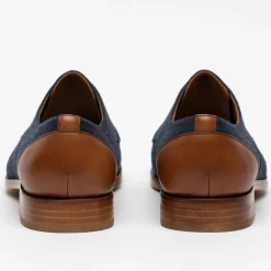 New TAFT The Jack Shoe - Navy Dress Shoes |