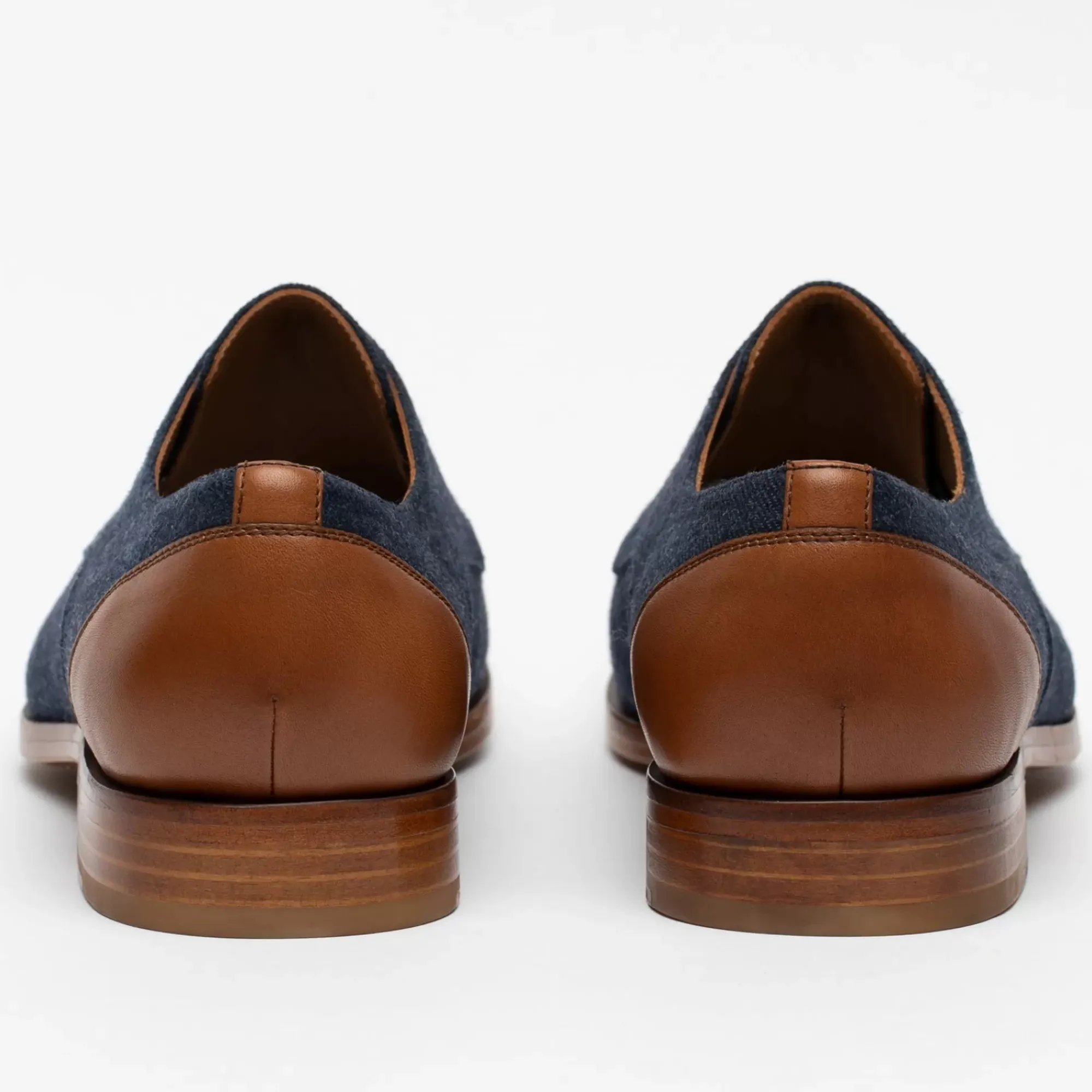 New TAFT The Jack Shoe - Navy Dress Shoes |