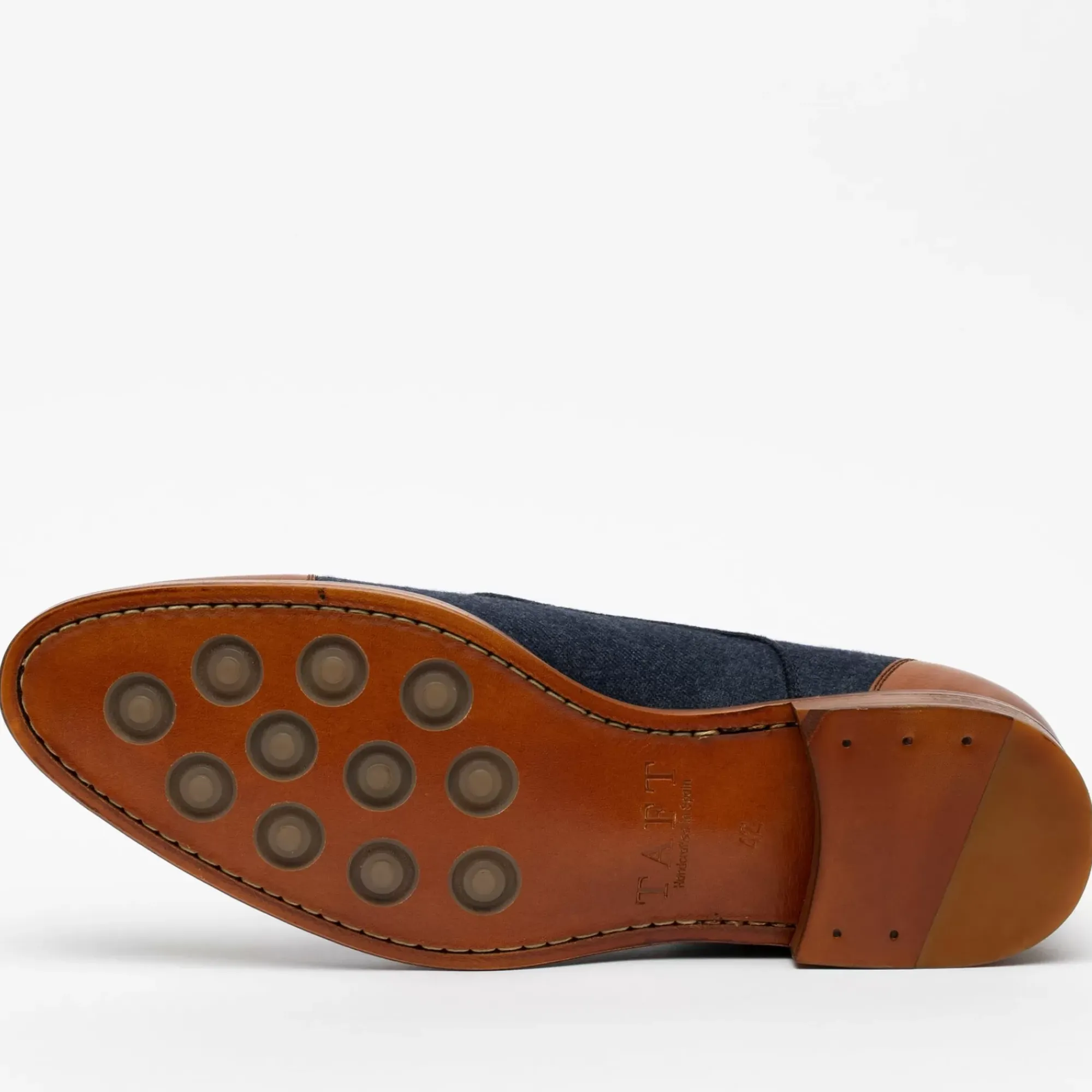 New TAFT The Jack Shoe - Navy Dress Shoes |