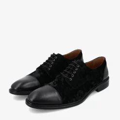 Best Sale TAFT The Jack Shoe In Black Velour |