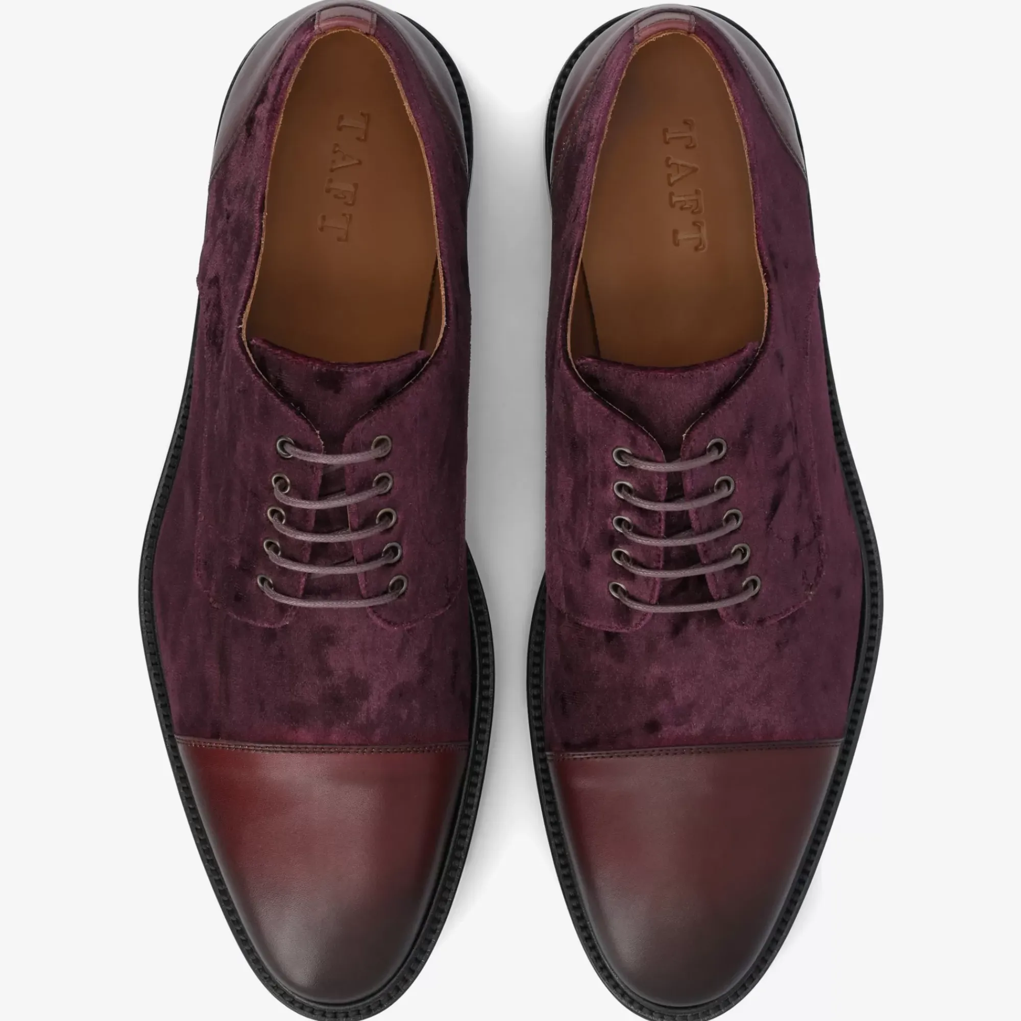 Cheap TAFT The Jack Shoe In Pinot |