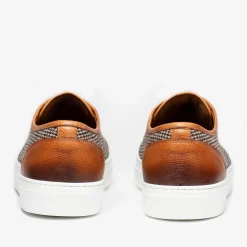 Sale TAFT The Jack Sneaker - Honey/Houndstooth Sneakers |